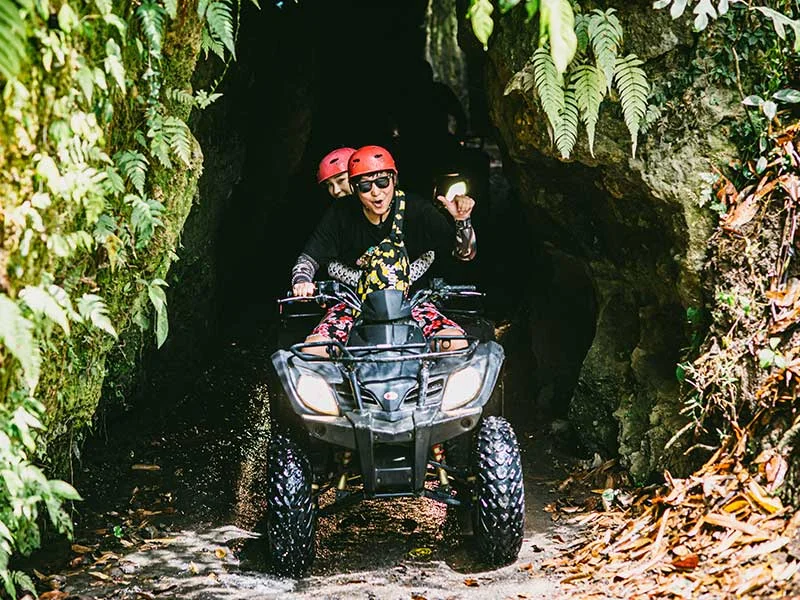 Kuber Bali ATV Adventure - ATV Waterfall & Tunnel