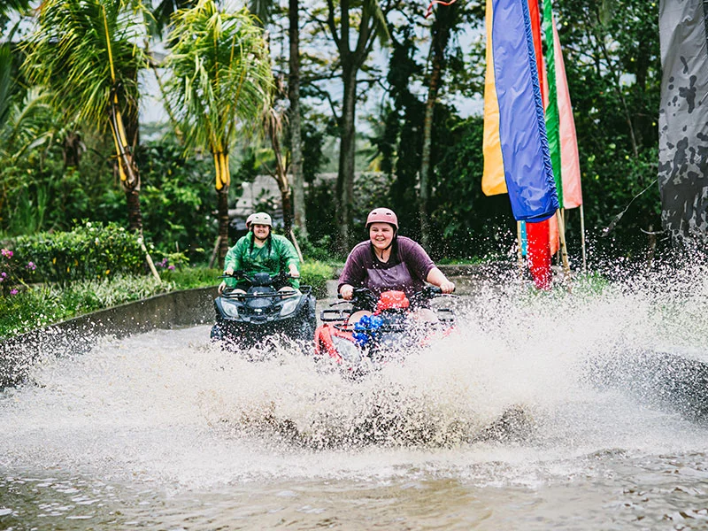 Kuber Bali ATV Adventure - ATV Waterfall & Tunnel