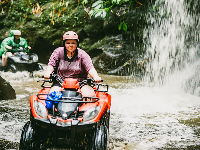 Kuber Bali ATV Adventure - ATV Waterfall & Tunnel