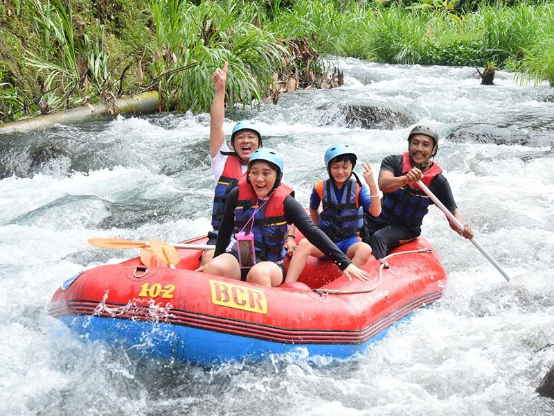 Telaga Waja River Rafting Adventure